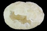 Fluorescent Calcite Geode Section - Morocco #89596-1